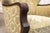 Vintage Swedish Wingback Chairs with Golden Velvet and Carved Oak Armrests, 1920s, Set of 2 For Sale - Image 6 of 11
