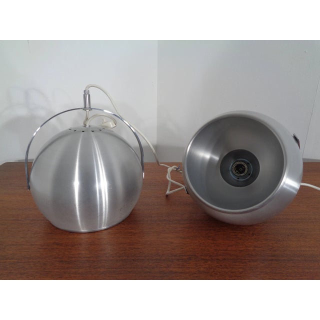 Adjustable Space Age Ceiling Lamps, 1960s, Set of 2 For Sale - Image 3 of 18