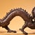 Late 19th Century Gilt Bronze Walking Dragon Figurine, 1700g, High Relief, Mythical Beast For Sale In Los Angeles - Image 6 of 10