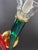 Red Ducale Hand Blown Red and Green Murano Glass Sconce by VeArt, 1970 For Sale - Image 8 of 17