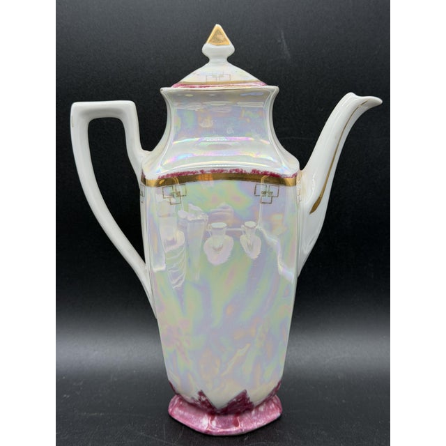 Coffee Service in Porcelain by Richard Ginori, 1920s, Set of 17 For Sale - Image 14 of 16