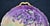 1920s Antique Jean Pouyat Limoges Hand Painted Violet Porcelain Cake Tray Plate JPL For Sale - Image 5 of 14