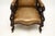 Antique Victorian Carved Leather Chair, 1850s For Sale - Image 6 of 11