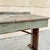 French Country Antique French Primitive Rustic Green Distress Painted Flip Top Wood School Desk For Sale - Image 3 of 17