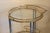 Italian Chrome, Brass, and Glass Bar Cart For Sale - Image 4 of 5