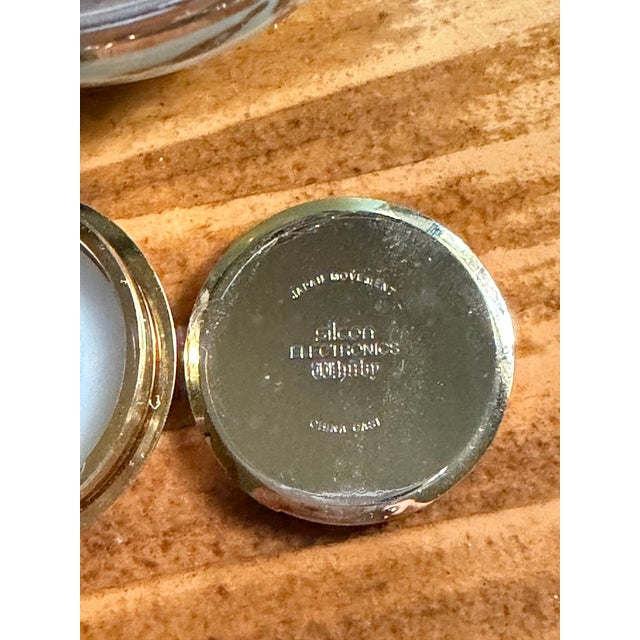 1990s Wedgwood Hidden Treasures, the Greenwich Clock, Sterling Silver Fitment For Sale - Image 5 of 10