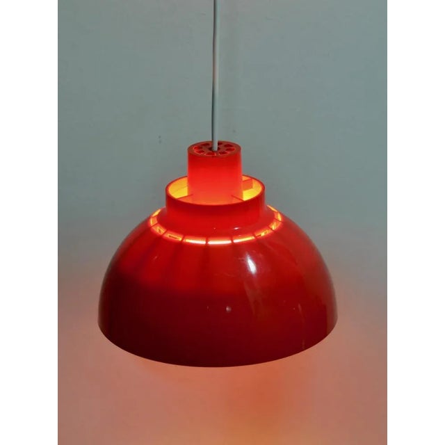 Danish Lamp by K. Kewo for Red Solar Nordisk For Sale - Image 9 of 14