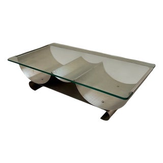 Coffee Table by Francois Monnet for Kappa, 1970s For Sale