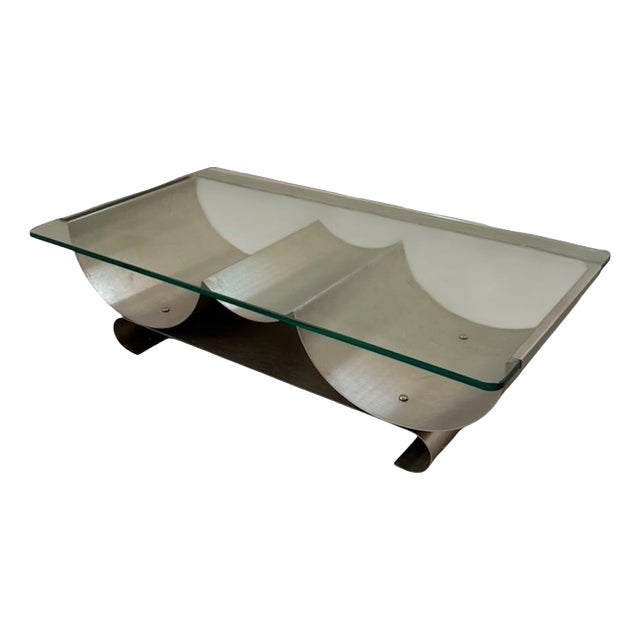 Coffee Table by Francois Monnet for Kappa, 1970s For Sale