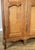 Gold Vintage Louis XVI French Four Door Oak Carved Armoire For Sale - Image 8 of 12