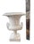 Mid-20th Century Italian Neoclassical White Glazed Ceramic Urn, 10.5" For Sale - Image 9 of 11