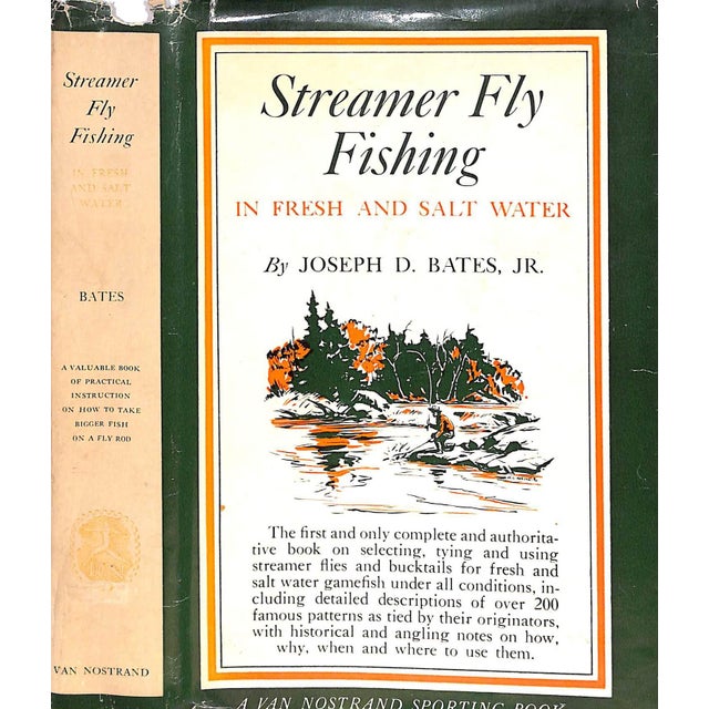 "Streamer Fly Fishing in Fresh and Salt Water" 1950 Bates, Joseph D. Jr. For Sale