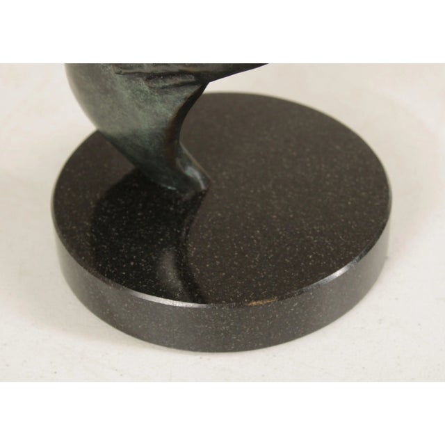 Bronze Contemporary Sculpture of Mother, Signed For Sale - Image 11 of 12