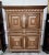 Wood Montbelliard Cabinet in Carved Oak For Sale - Image 7 of 7