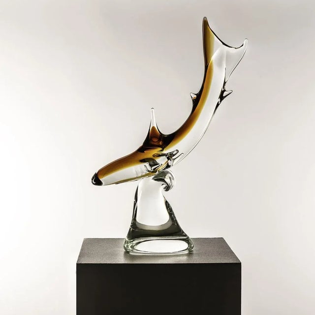 Murano Glass Jaws Sculpture, 1960s For Sale - Image 6 of 8