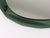 Glass Mid-Century Oval Green and Grey Scalloped Wall Mirror from Cristal Arte, Italy, 1960s For Sale - Image 7 of 15