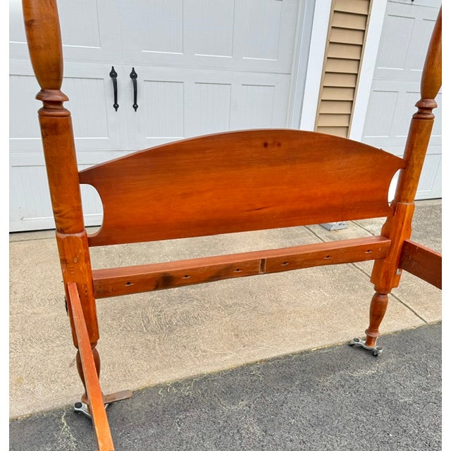 Antique Early 19th Century American Canopy Bed For Sale - Image 9 of 12