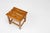 Industrial Brutalist Wooden Stool, Belgium, 1920s For Sale - Image 4 of 11