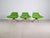 Postmodern Green Desk Chairs by Christophe Pillet Dunas for Inclass, Set of 3 For Sale - Image 3 of 12