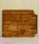 Primitive large solid oak hand-crafted draining board with wonderful, rustic patina, late 19th to early 20th century. This...