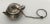 Traditional Antique Sterling Silver “ Teapot” Tea Strainer For Sale - Image 3 of 10