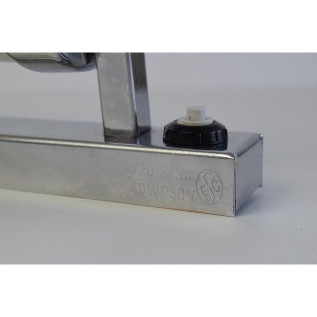 Bauhaus Chrome Wall Lamp, 1930s For Sale - Image 10 of 18