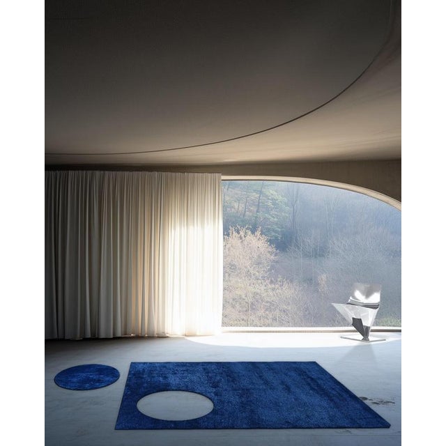 Hand-Knotted Community Rug in Wool by Dinodo Studio For Sale - Image 4 of 7