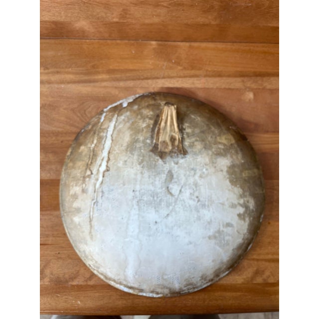 Hand Painted Paper Mache Plate For Sale - Image 9 of 10