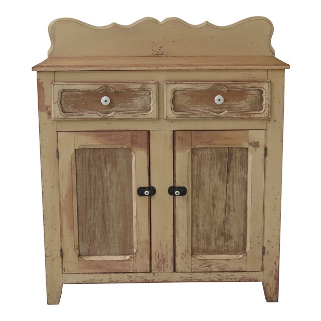 1900s Antique Pine Jelly Cupboard Chairish