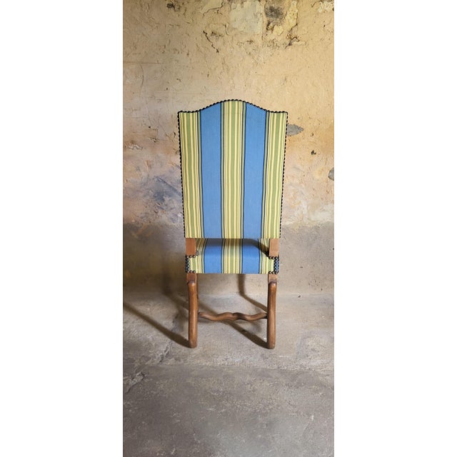 Louis XIII Sheep Bone Chairs, 1890s, Set of 4 For Sale - Image 6 of 9