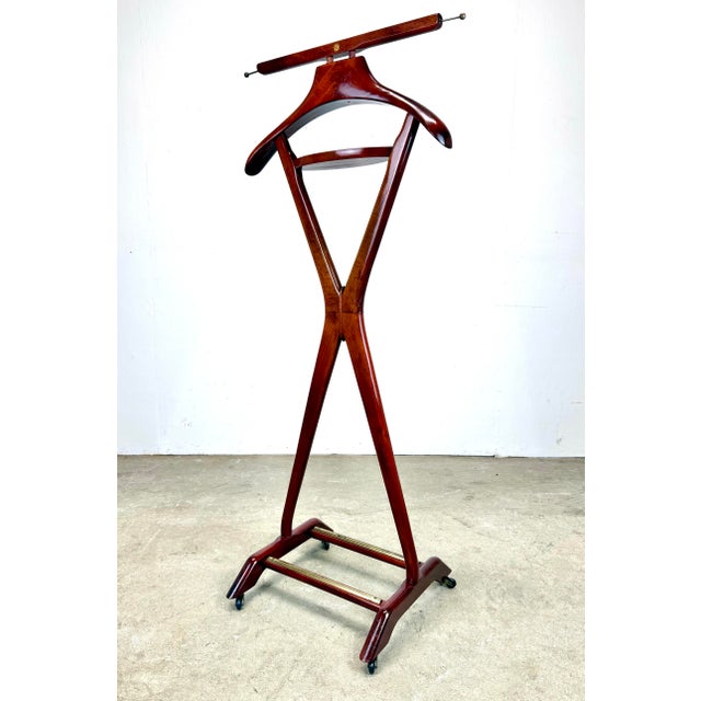Mid-Century Modern Mid Century Italian Modern Men’s Valet by Ico and Luisa Parisi for Fratelli Reguitti, Italy For Sale - Image 3 of 12