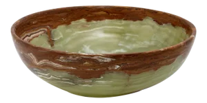 Green Onyx Marble Bowl, 12"