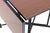 Metal Vintage Italian Coffee Table in Wood and Brass, 1950s For Sale - Image 7 of 10