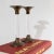 Contemporary Vintage Lucite and Brass Candlestick Holders- a Pair For Sale - Image 3 of 9