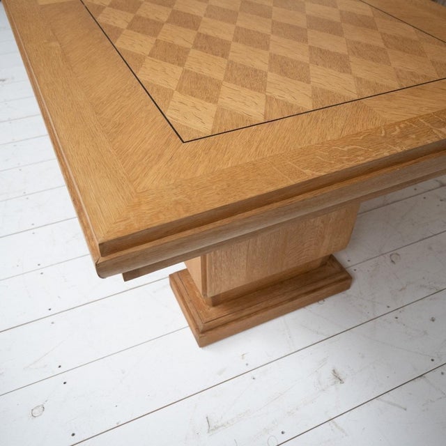 French Dining Table by Gaston Poisson, 1940s For Sale - Image 4 of 8