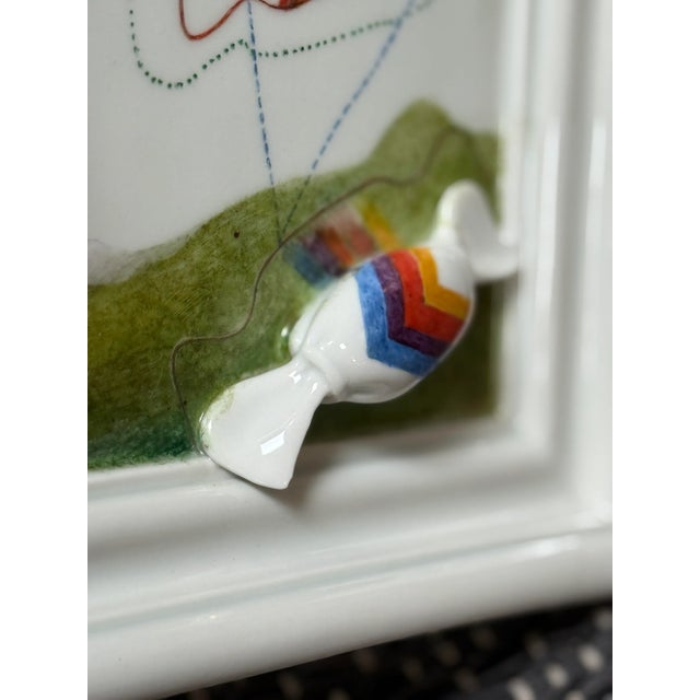 Postmodern Circa 1985 Jindra Vikova "Thanksgiving Day" Porcelain Sculpture For Sale - Image 3 of 11