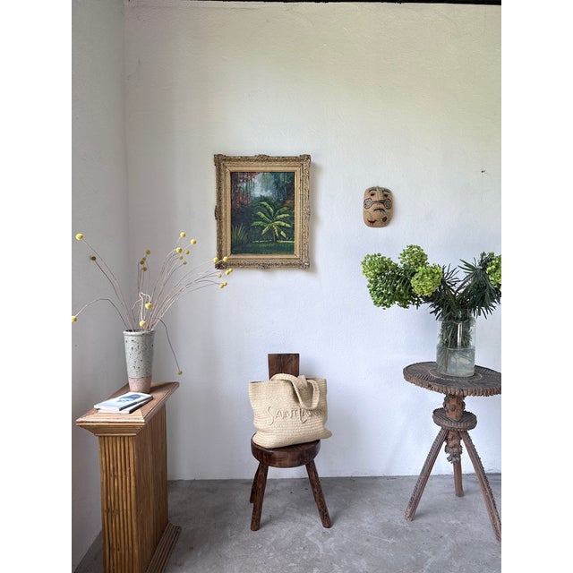 Carlos Padron, Landscape Composition, 1979, Oil Painting on Canvas, Framed For Sale - Image 6 of 18