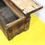 Red Rectangular Wooden Chest with Numbered Metal Lock For Sale - Image 8 of 14