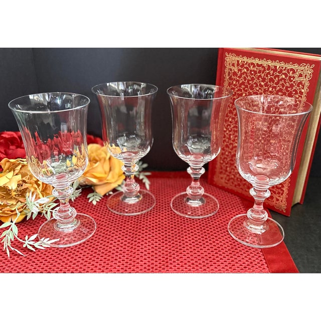 Vintage Mikasa French Countryside Water Glasses Set of 4 Chairish