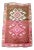 Pink and Brown Vintage Rug For Sale