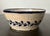 Hand-Painted Studio Pottery Bowl With Cobalt Botanical Design For Sale - Image 9 of 10