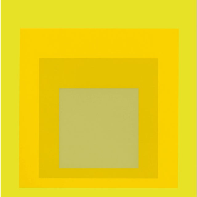 "Homage to the Square" serigraph by Josef Albers from the monumental "Formulation : Articulation" published by Harry N....