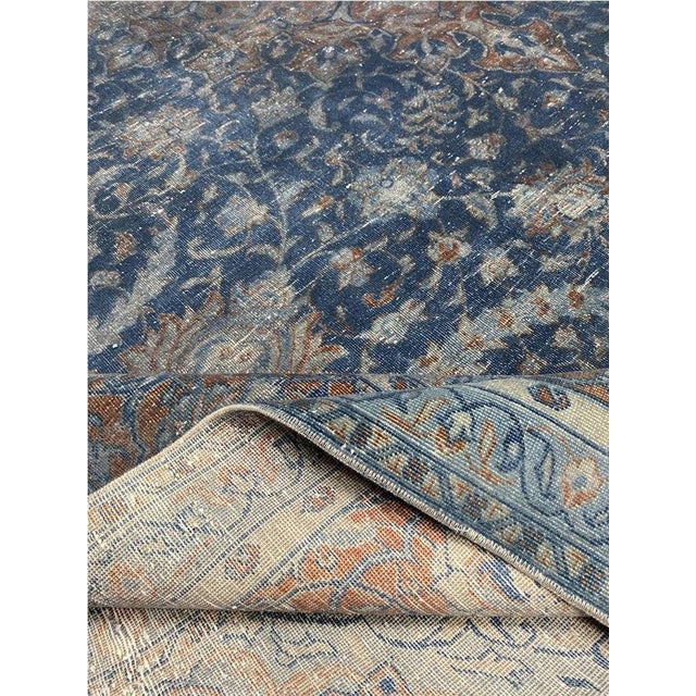 1970s Old Persian Tabriz Area Rug 10 X 14 For Sale - Image 4 of 12