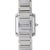 1990s Cartier Tank Francaise 2302 Large Steel Guilloche Roman Dial Blue Hands Watch For Sale - Image 12 of 12