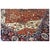 Red Vintage Persian Heriz 10x13 Red, Navy, & Ivory Handmade Area Rug #9901667 For Sale - Image 8 of 12