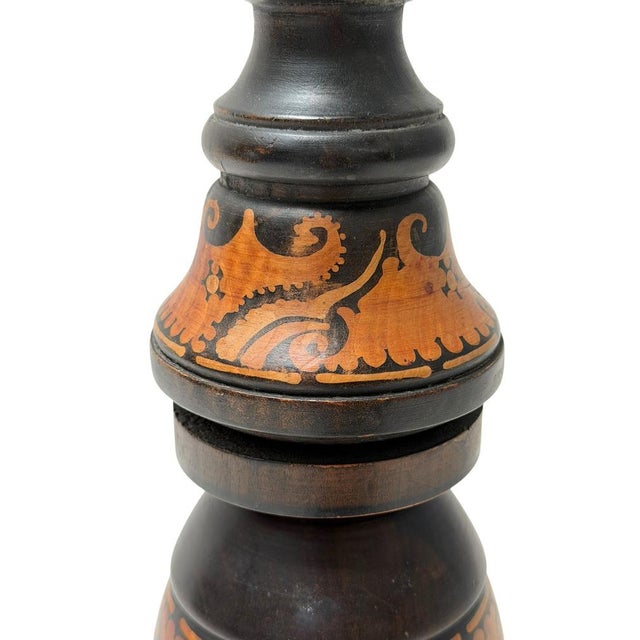 Dutch Art Deco Batik Floor Lamp by Hans Steinpatz, 1920s For Sale - Image 15 of 17