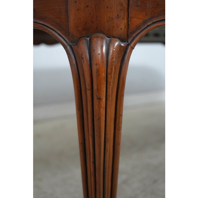 Wood Baker French Walnut Dining Room Table For Sale - Image 7 of 18