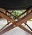 Wood Campaign-Style Leather Armchair With Brass Accents by Thomasville Earnest Hemingway Collection For Sale - Image 7 of 13