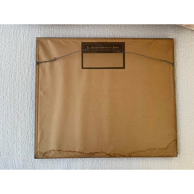 Wood Early 20th Century Framed Equestrian Black and White Photo Signed by Listed Photographer Harry Freudy For Sale - Image 7 of 10