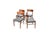 Stylish Danish chair in teak with a warm, rich tone and beautiful grain. The seat is newly upholstered in a high-quality...